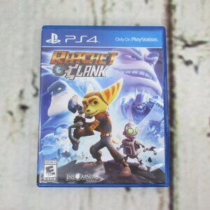 PS4 Ratchet & Clank (Playstation 2016) Video Game and Jewel Case